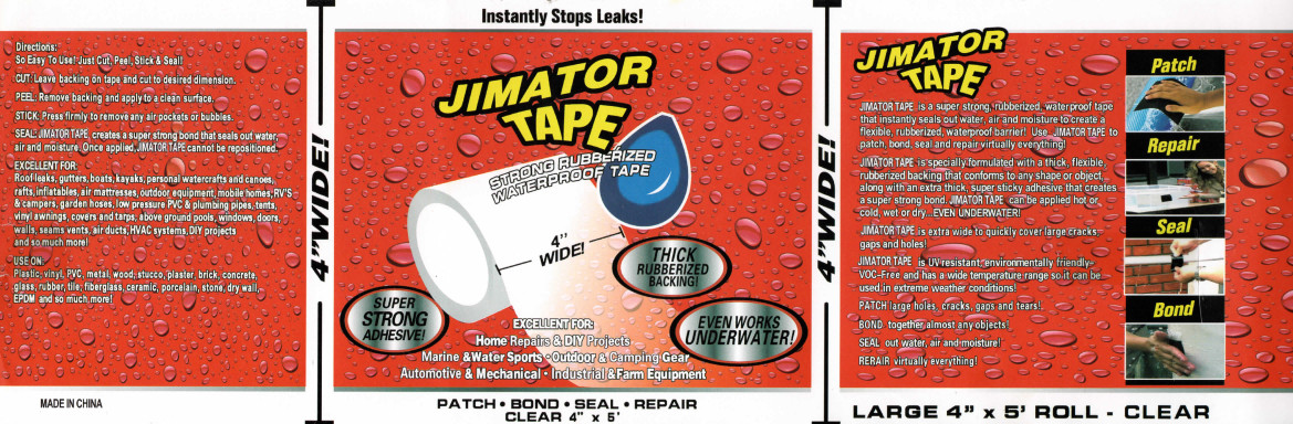 Jimator Rubberized Tape