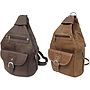 Leather Backpack Handbag